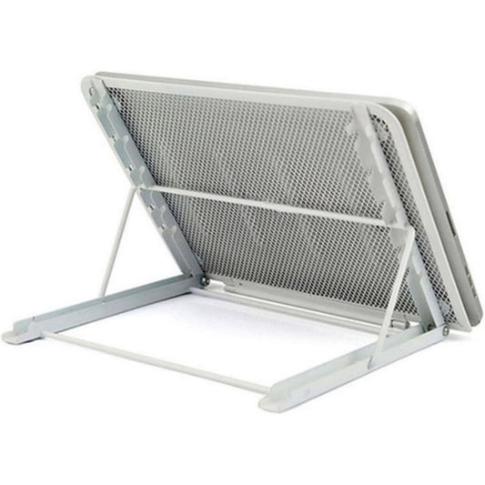 Klappbares Laptopstaender fuer Zuhause aus Aluminium